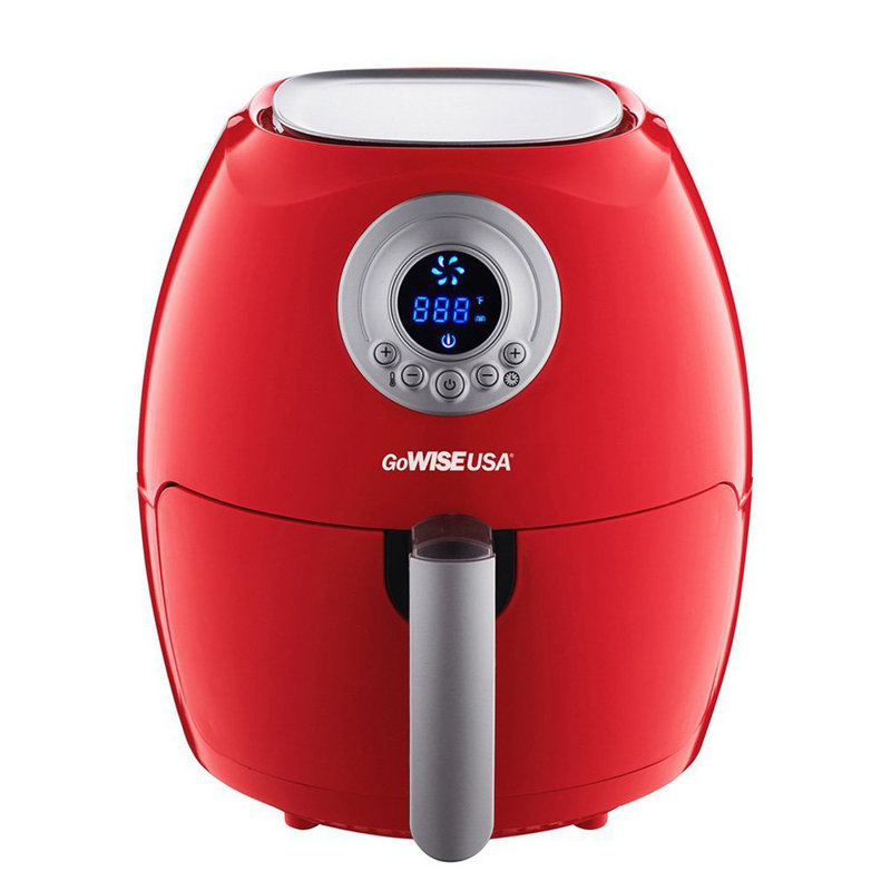 GoWISE USA Digital Air Fryer with Recipe Book & Reviews Wayfair